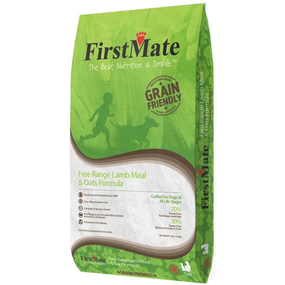 FirstMate Grain Friendly Free Range Lamb & Oats Dry Dog Food
