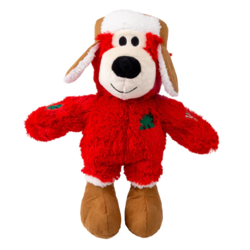 Kong Holiday Wild Knots Bear Dog Toy