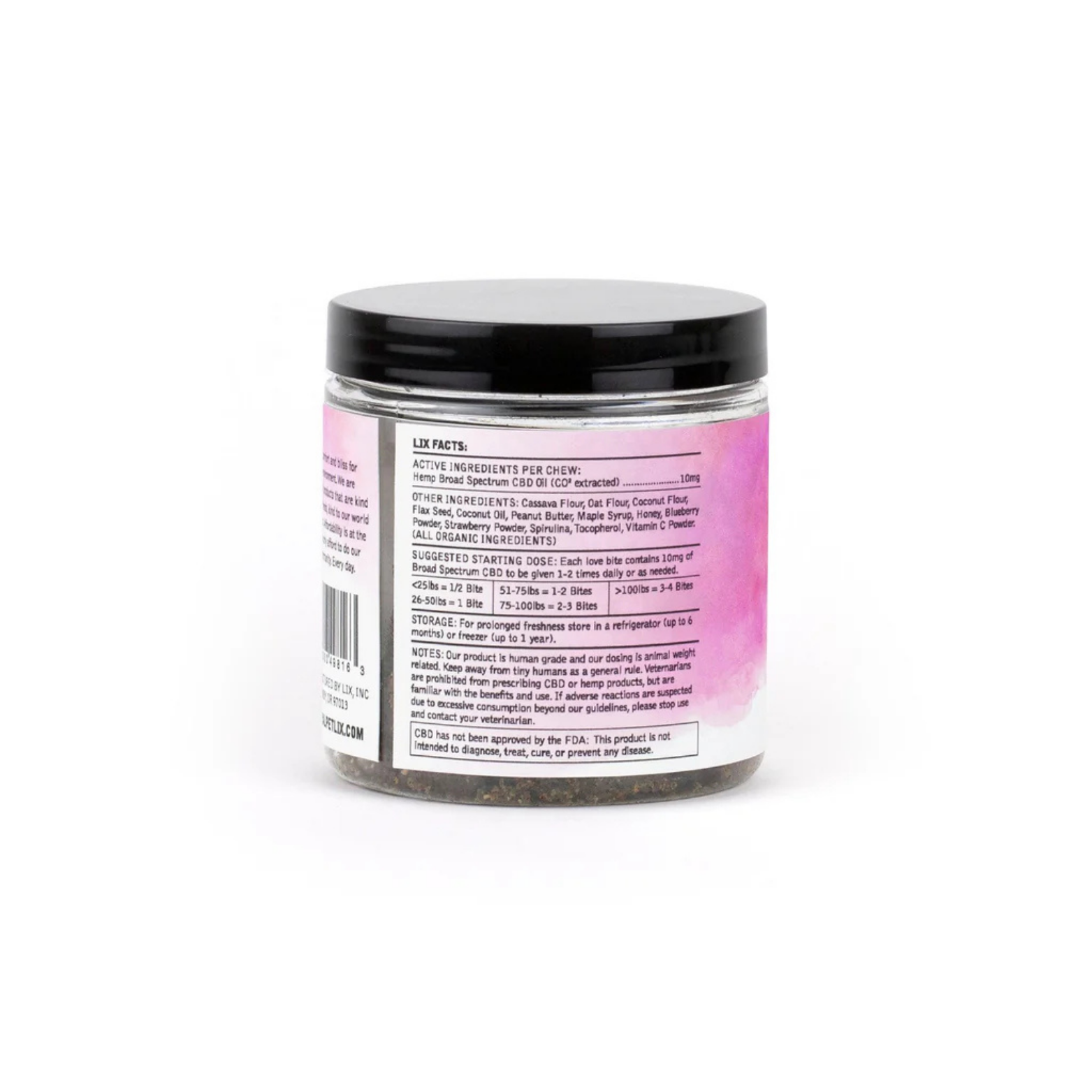 Lix Bites CBD Soft Chews 10mg, 40 Count