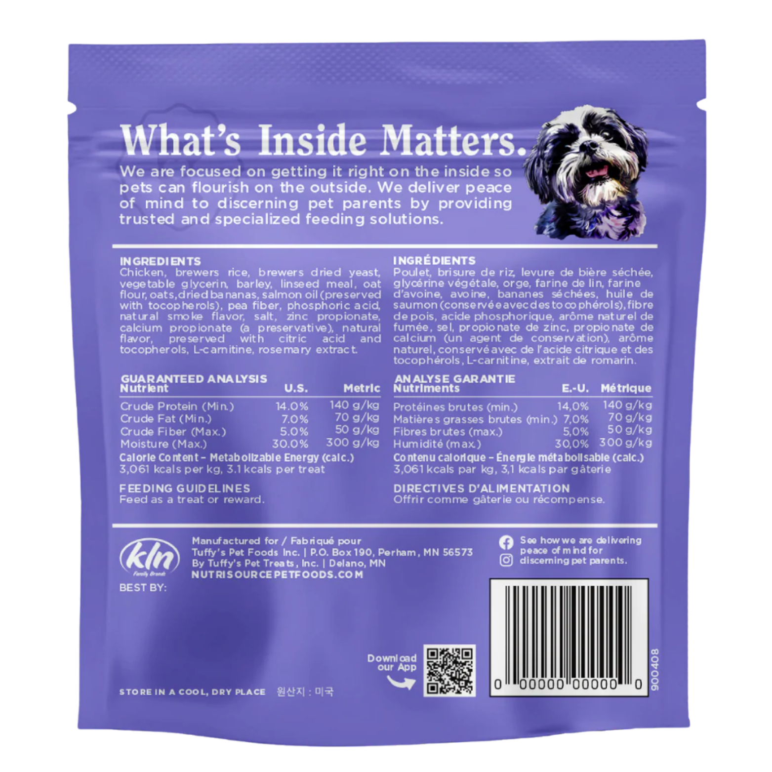 Nutrisource Little Bites Chicken Dog Treats 6oz