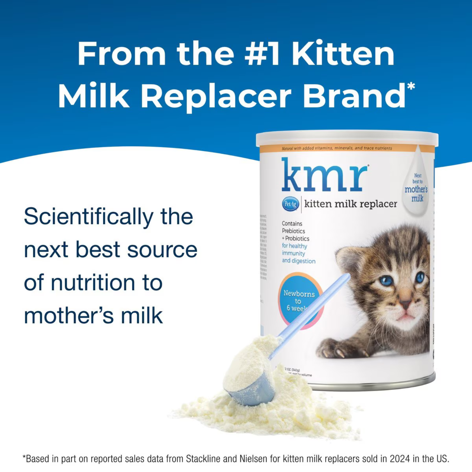 PetAg® Kitten Milk Replacer Powder 12oz
