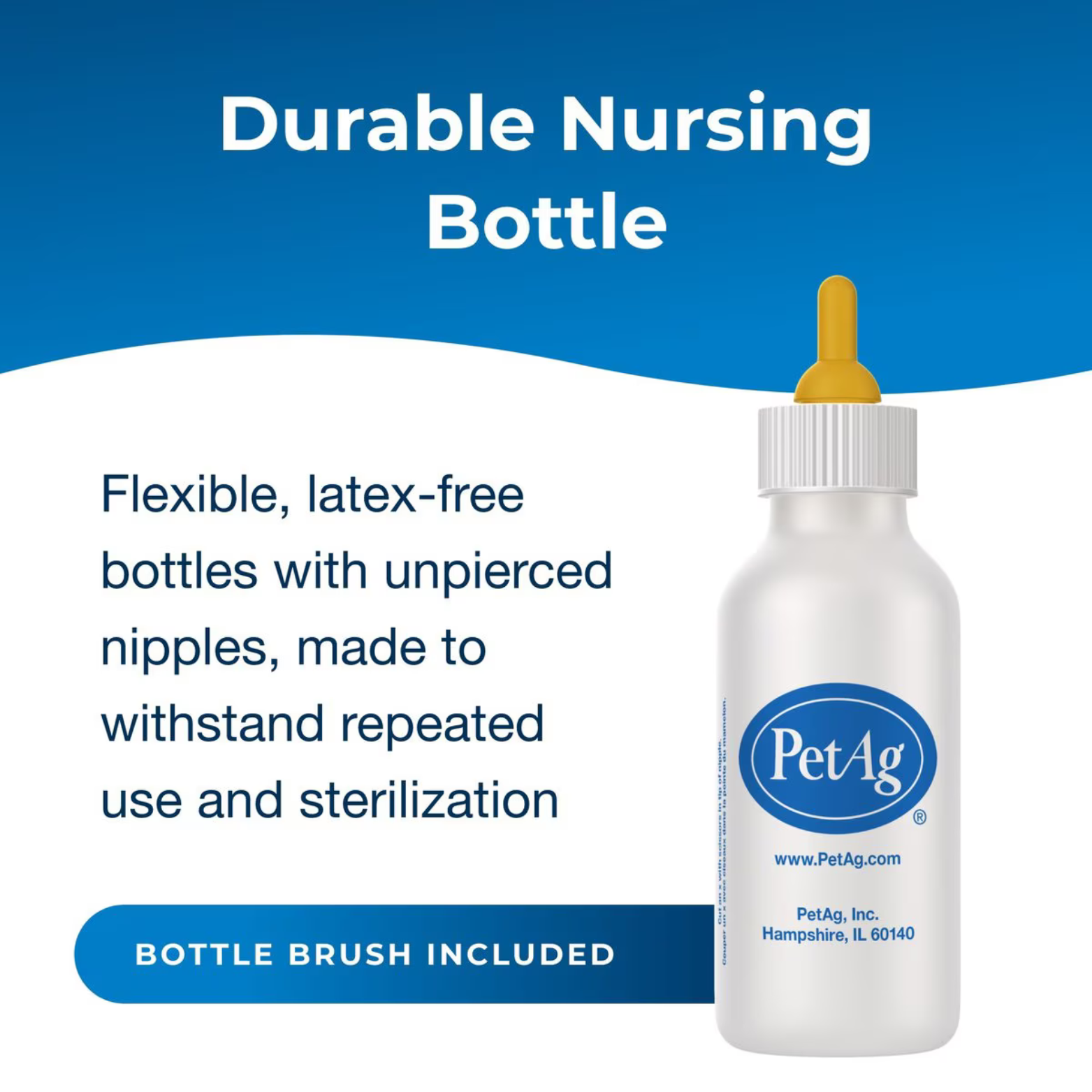 PetAg® Nurser Bottle for Kittens 2 oz