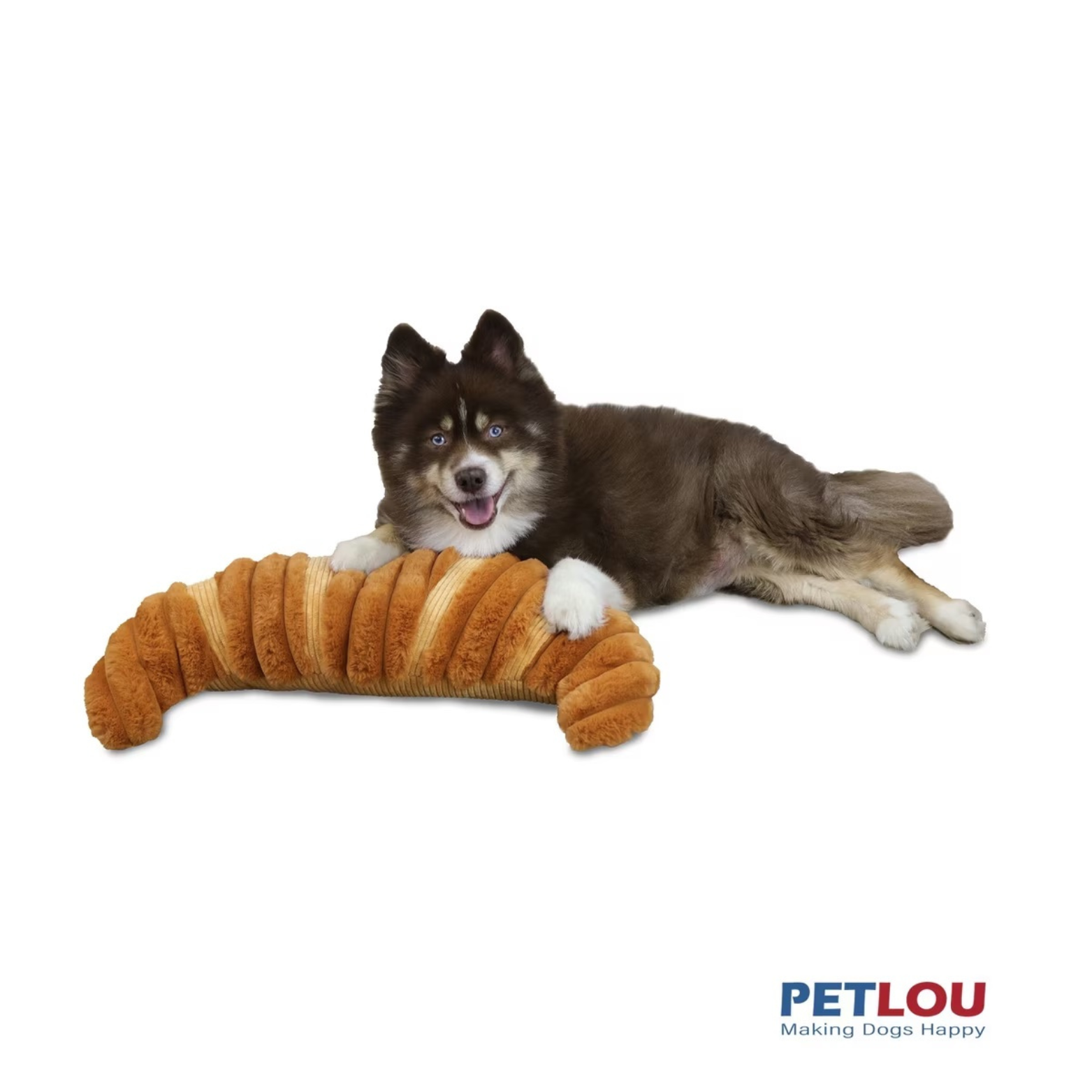 Petlou Croissant Dog Toy, 22"