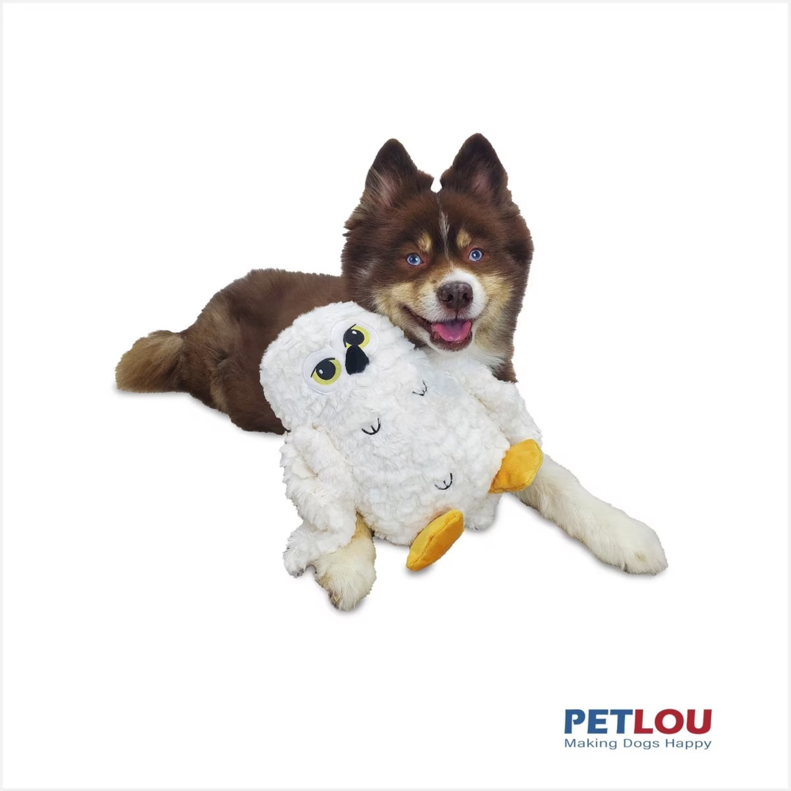 Petlou Owl Dog Toy, 11"