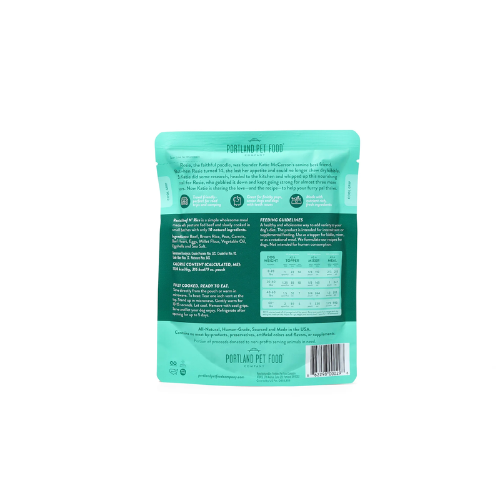 Portland Pet Gently Cooked Rosie's Beef & Rice Dog Food 9oz