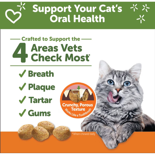 Whimzees Cat Natural Dental Treats Chicken 2oz