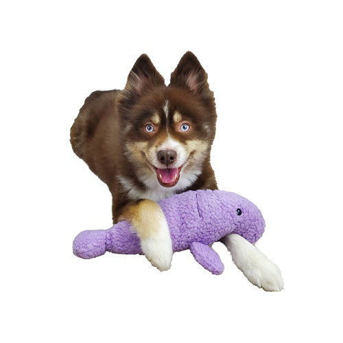 Barker's Bowtique Wildlife Collection Wally the Manatee Dog Toy