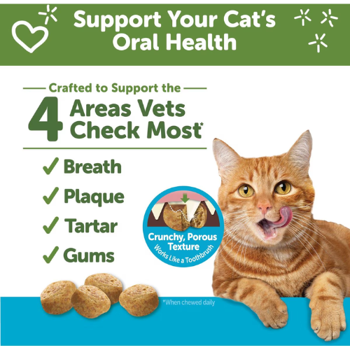 Whimzees Cat Natural Dental Treats Chicken & Tuna 2oz