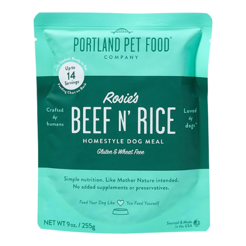 Portland Pet Gently Cooked Rosie's Beef & Rice Dog Food 9oz