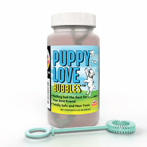 Atomic Bubbles Puppy Love Bubbles Birthday Cake Scent, 4 oz