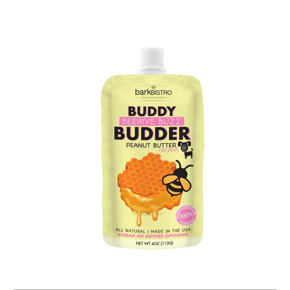 Bark Bistro Beehive Buzz Buddy Budder with Bee Pollen 4 oz