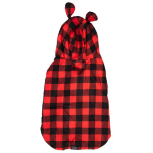 Big and Little Dogs Buffalo Plaid Raincoat for Dogs - Mutts & Co.