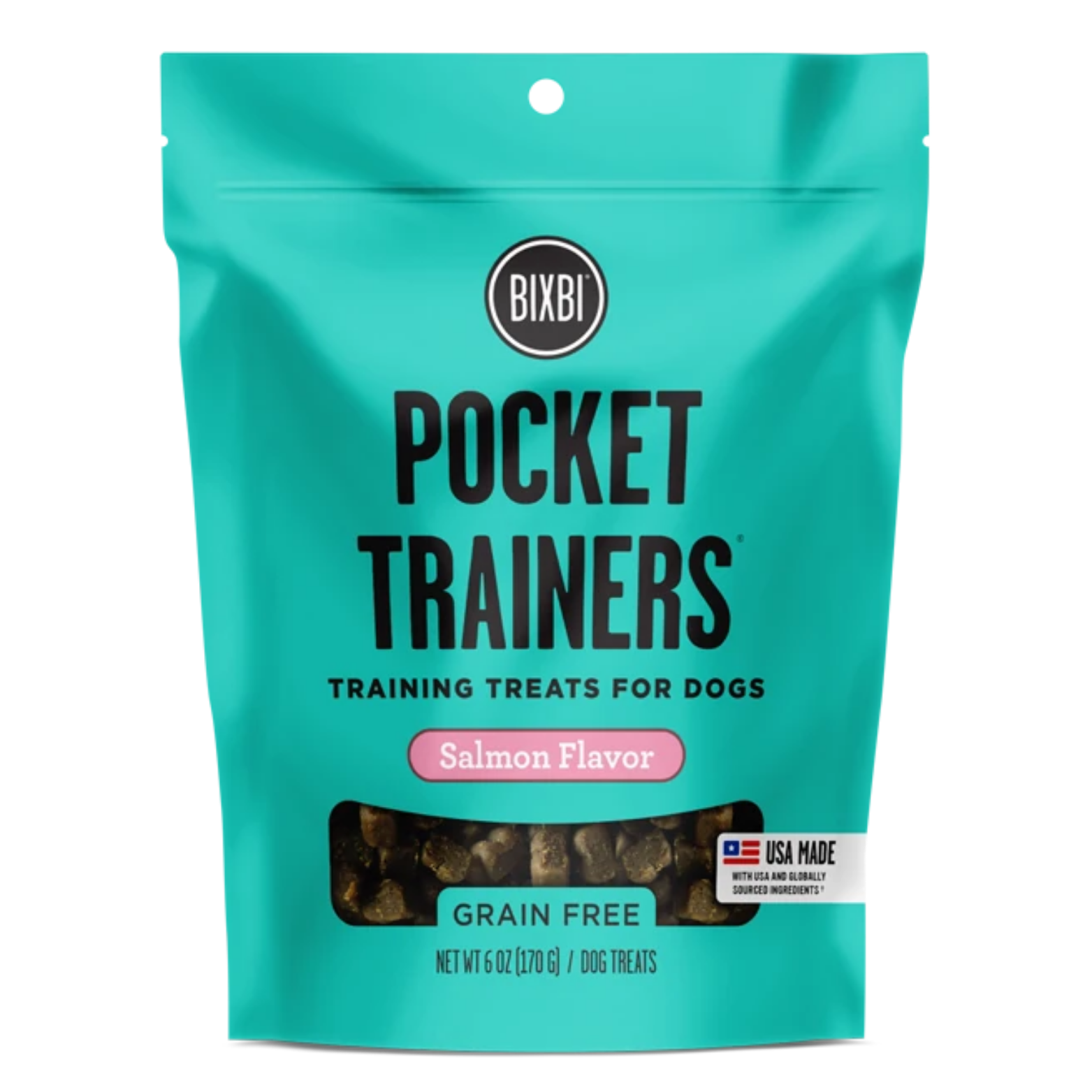 Bixbi Pocket Trainers Salmon Dog Treats 6oz