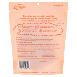 Bocce's Bakery Dailies Bye Bye Stinkies Pumpkin & Ginger Soft & Chewy Treats for Dogs - Mutts & Co.
