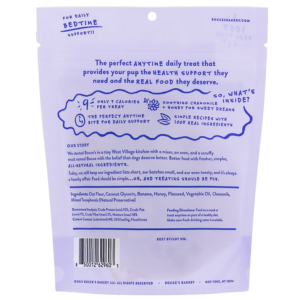 Bocce's Bakery Dailies Sweet Dreams Bananas & Honey Soft & Chewy Treats for Dogs - Mutts & Co.