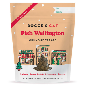 Bocce's Bakery Fish Wellington Crunchy Cat Treats 2 oz - Mutts & Co.