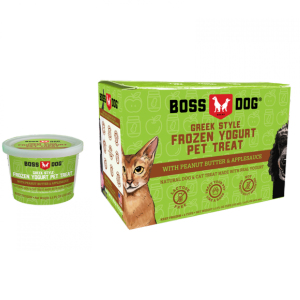 Boss Dog Frozen Greek Yogurt Peanut Butter & Apple - Mutts & Co.