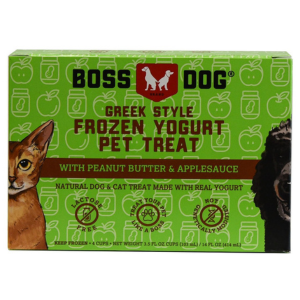 Boss Dog Frozen Greek Yogurt Peanut Butter & Apple - Mutts & Co.