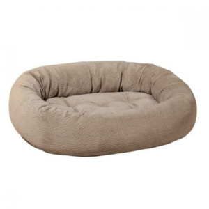 Bowsers Donut Dog Bed Microvelvet Toast - Mutts & Co.