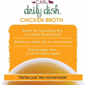 Caru Daily Dish Chicken Broth for Dogs & Cats 1.1 lbs - Mutts & Co.