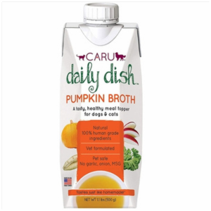 Caru Daily Dish Pumpkin Broth for Dogs & Cats 1.1 lbs - Mutts & Co.