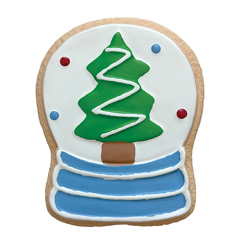 Cookies For Santa Dog Chew Toy Snow Globe