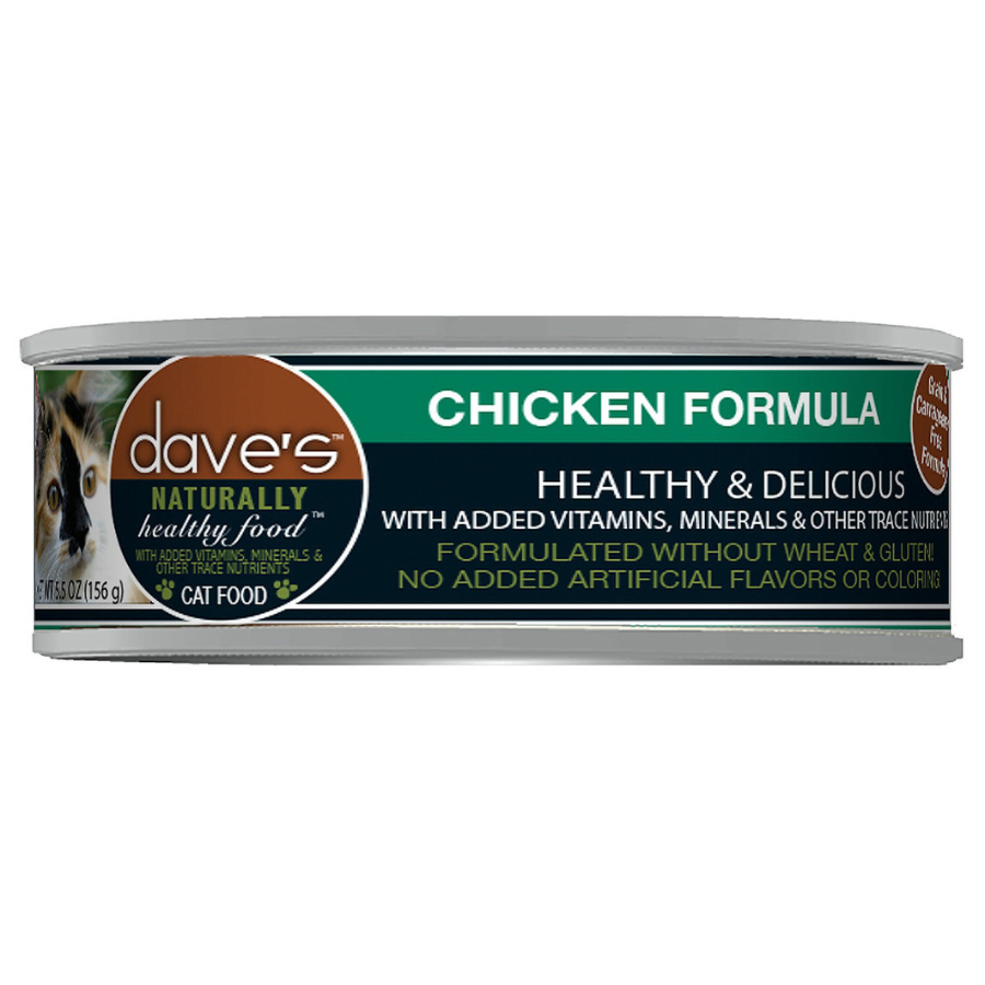 Dave's Pet Food Naturally Healthy Grain-Free Chicken Formula Canned Ca