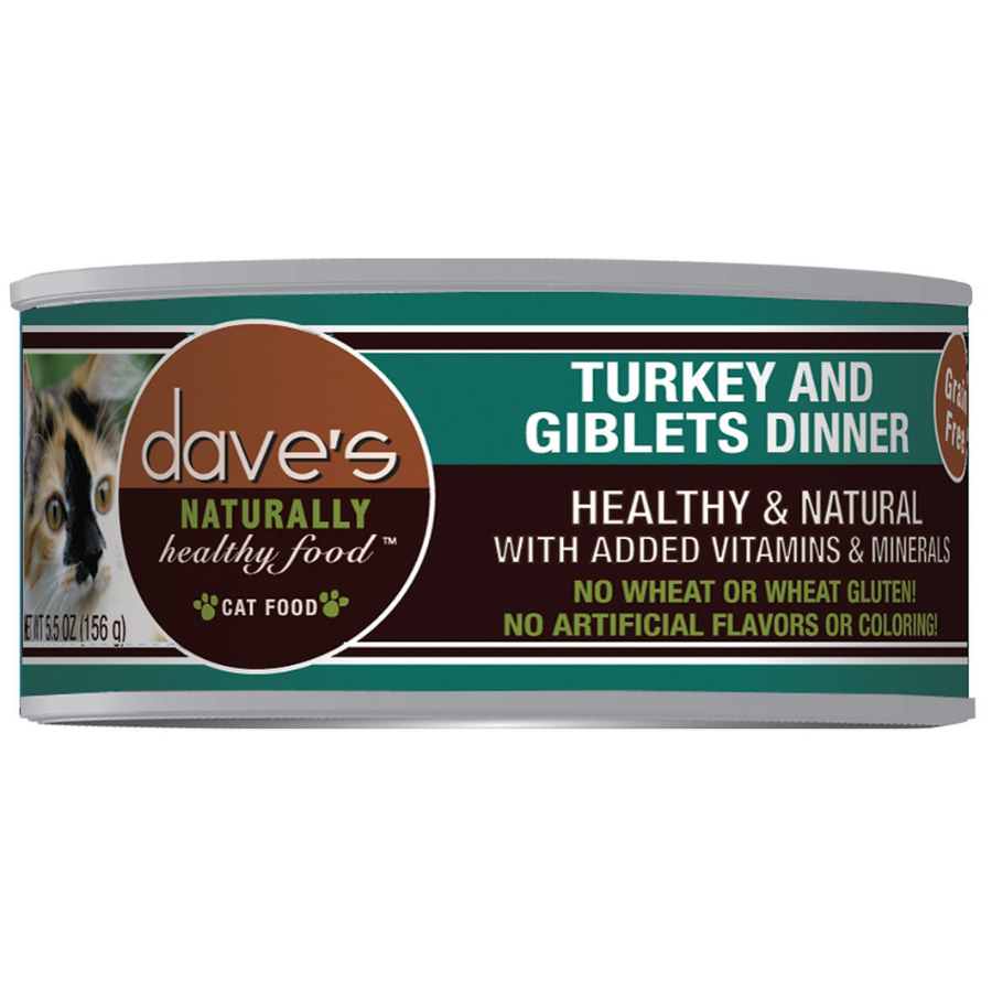 Dave s Pet Food Naturally Healthy Grain Free Turkey Giblets Dinner C