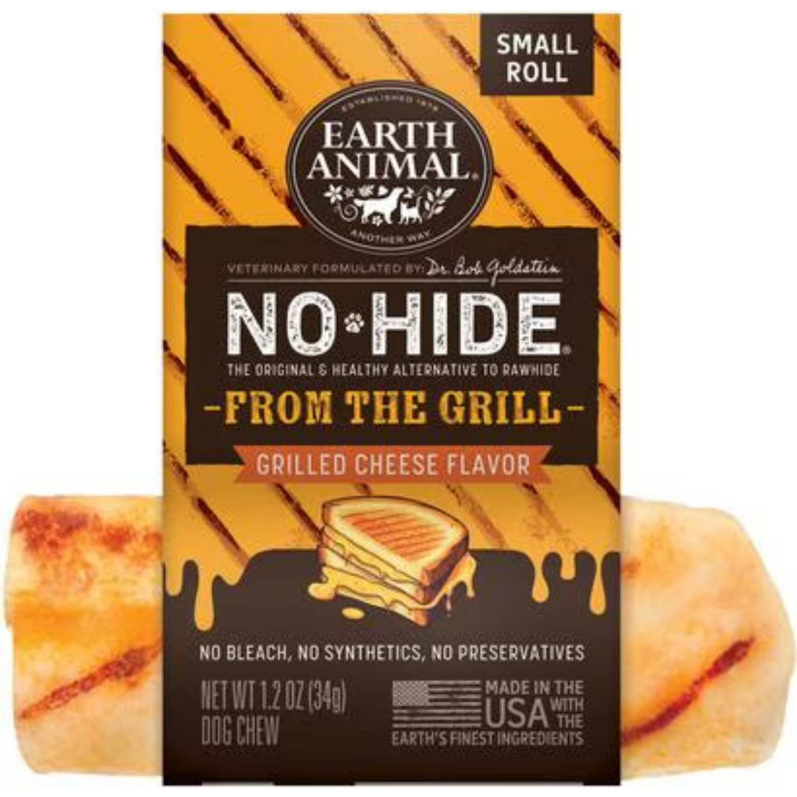 Earth Animal No-Hide Grilled Cheese Chew Bulk