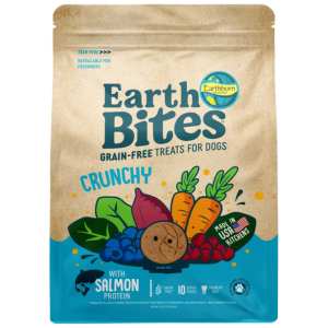 Earthborn Holistic Grain Free EarthBites Salmon Crunchy Treats For Dogs 10oz - Mutts & Co.