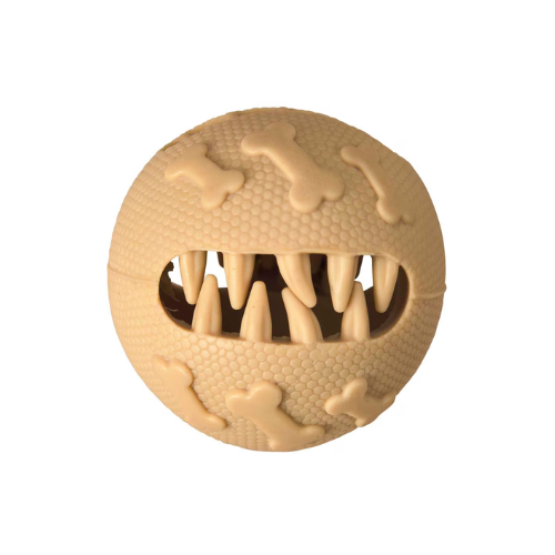 Ethical Pet SPOT Love the Earth Natural Rubber Treat Ball Dog Toy, 3"