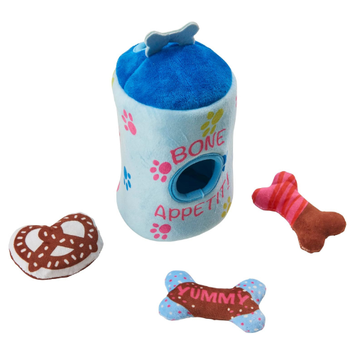 Ethical Pet SPOT Treat Jar Dog Puzzle Toy, 8"