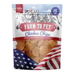 Farm To Pet Americana Chicken Chips Dog Treats