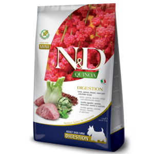 Farmina N&D Quinoa Functional Canine Digestion Lamb & Quinoa Mini Adult Dry Dog Food
