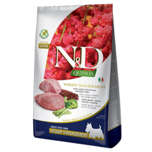 Farmina N&D Quinoa Functional Canine Weight Management Lamb Mini Adult Dry Dog Food - Mutts & Co.