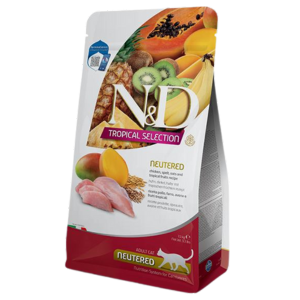 Farmina N D Spelt Oats and Tropical Fruit Selection Chicken Cat Food