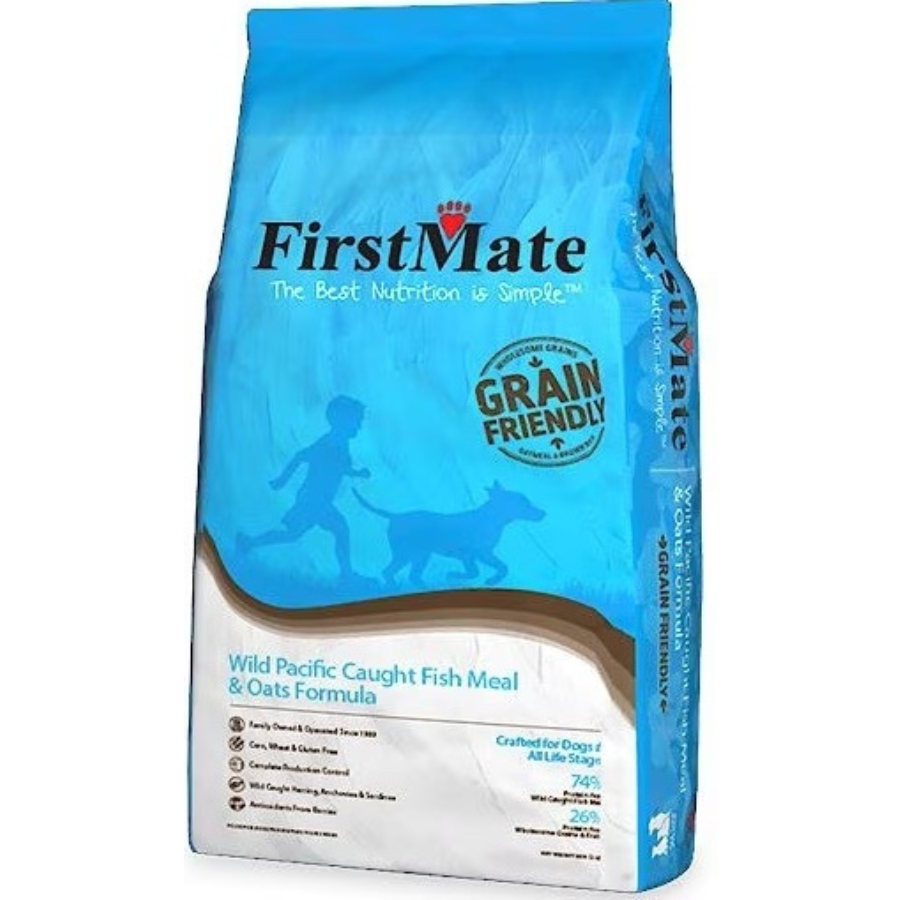 FirstMate Grain Friendly Wild Pacific Caught Fish & Oats Dry Dog Food