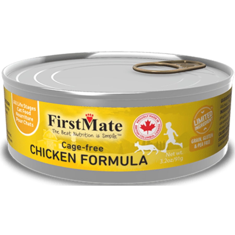 FirstMate Limited Ingredient Diet Chicken Formula Grain Free Canned Cat Food