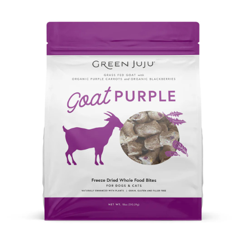 Green Juju Freeze-Dried Goat Bites Topper Dog & Cat Treats