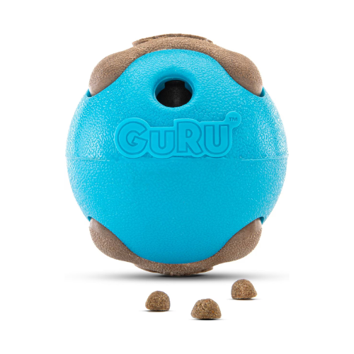 Guru Busy Ball Treat Dispensing Dog Toy, Medium