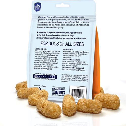 Himalayan Barkeetos Grain-Free Bacon Crunchy Dog Treats