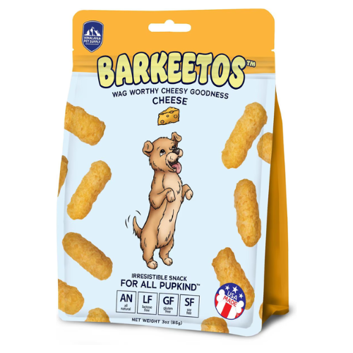 Himalayan Barkeetos Grain-Free Cheese Crunchy Dog Treats