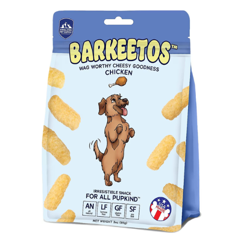 Himalayan Barkeetos Grain-Free Chicken Crunchy Dog Treats