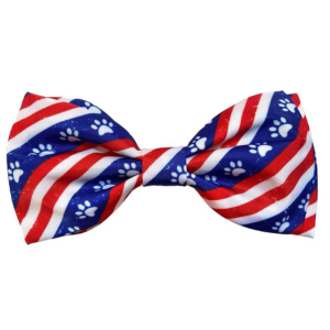 Huxley & Kent Paws & Stripes Bow Tie - Mutts & Co.