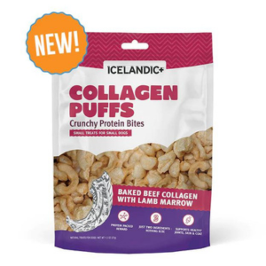 Icelandic+ Beef Collagen Puffs Bites with Lamb Marrow for Dogs - Mutts & Co.