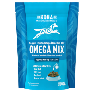 Koha Omega Dehydrated Mix for Wet & Raw Dog Food 2 lbs - Mutts & Co.
