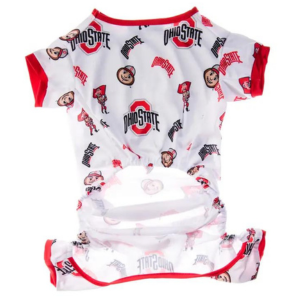 Little Earth Productions NCAA Ohio State Buckeyes Pet Pajamas - Mutts & Co.