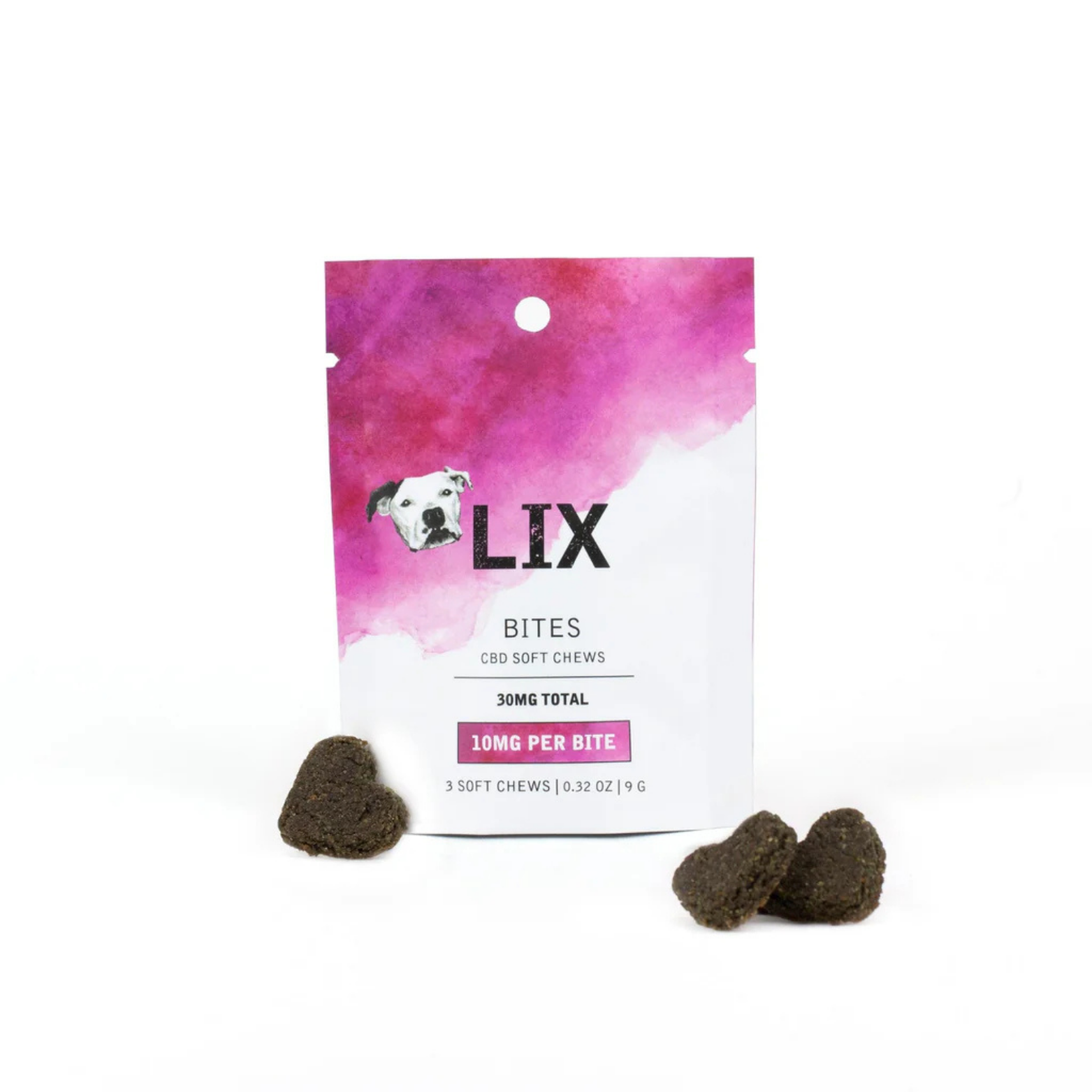 Lix Trial Bites CBD Soft Chews 10mg, 3 count