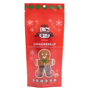 Lord Jameson Holiday Gingerbread Pops Organic Dog Treats 6 oz - Mutts & Co.