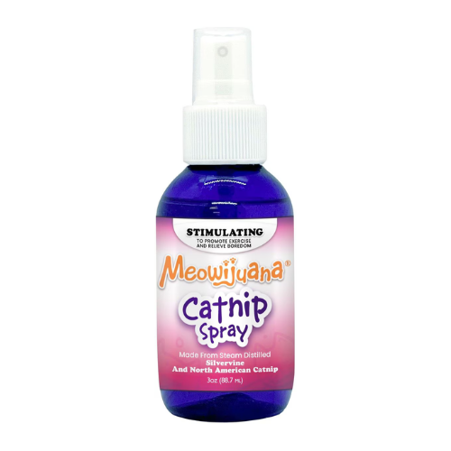 Meowijuana Catnip Spray with Silvervane - 3 oz